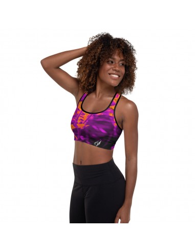 "ORANGE" Padded Sports Bra destockage