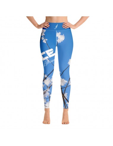 "ICE BLOSSOMS" Leggings rembourrage situé sous