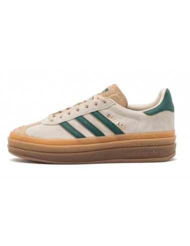 Adidas Gazelle Bold Magic Beige Collegiate Green Amélioration de cerveau avec