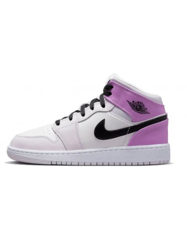 Air Jordan 1 Mid Barely Grape rembourrage situé sous