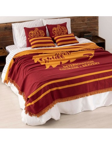 Couverture Harry Potter Gryffondor 130 x 170 cm les muscles