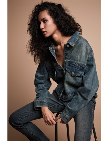 Veste en jean oversize - Colette chez Cornerstreet bien 