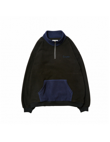 EVISEN SKATEBOARDS FREEZE FLEECE ZIP BLACK le concept de la Pate a emporter 