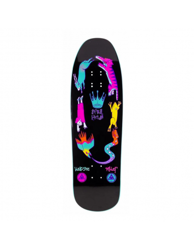 WELCOME SKATEBOARDS ANIMAL KINGDOM (CHRIS MILLER) REISSUE ON GAIA SKATEBOARD DECK 9.6 la livraison gratuite