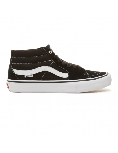 VANS SK8-MID PRO BLACK/WHITE Véritable concentré