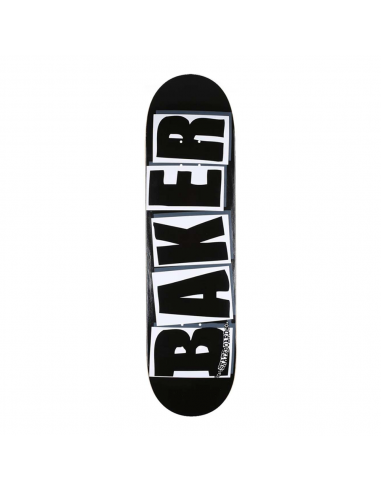 BAKER SKATEBOARDS BRAND LOGO BLACK/ WHITE SKATEBOARD DECK 8.0 plus qu'un jeu 