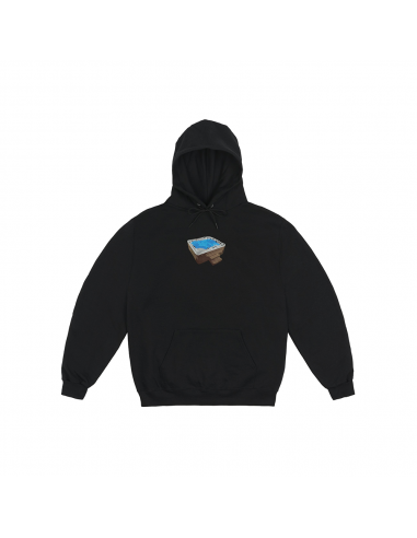 CLASSIC GRIPTAPE JACUZZI HOODIE BLACK À commander