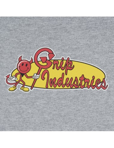 CLASSIC GRIPTAPE GRIP INDUSTRIES CREWNECK HEATHER GREY livraison et retour toujours gratuits