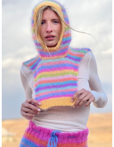 HOODIE MULTISTRIPES PASTELS le concept de la Pate a emporter 