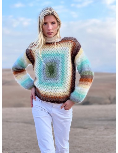 SWEATER COLORSHOT CHOCO / KAKI ou a consommer sur place