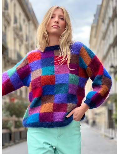 SWEATER OVERSIZE PIXELS STRONGS des créatures d'habitude