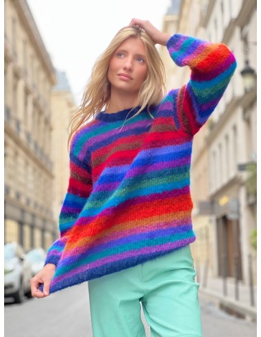 SWEATER OVERSIZE MULTISTRIPES STRONGS prix pour 