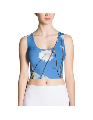 "ICE BLOSSOMS" Crop Top Découvrez la collection