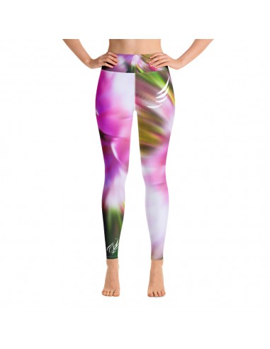 "Birth of a Rose Rainbow" Leggings Pour