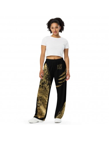 "Gold plated" wide-leg pants store