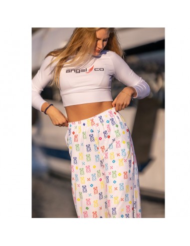 "Gummybear" wide-leg pants l'évolution des habitudes 