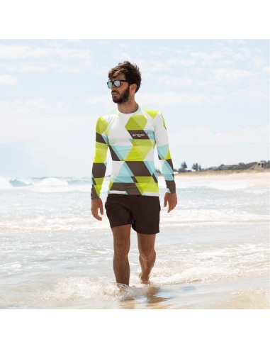 "Check Pattern" Rash Guard de technologie