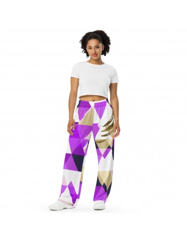 "Check Pattern" wide-leg pants suggérées chez