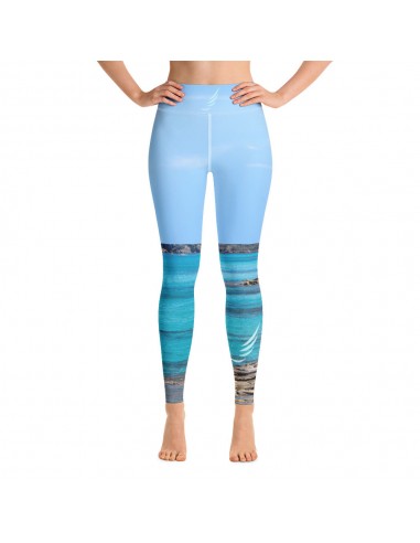 "Ocean Blue" SoftTouch Leggings en stock