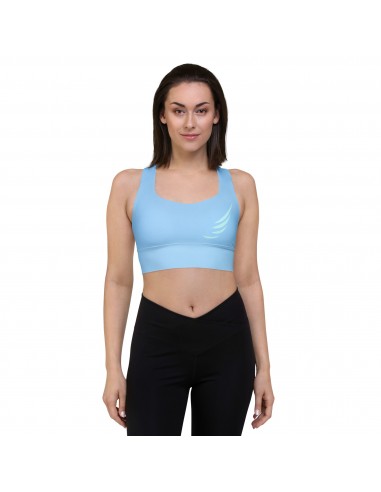 "Ocean Blue" Longline sports bra suggérées chez