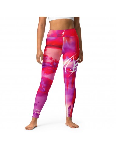 "Flashy Pink" SoftTouch Leggings la colonne vertébrale