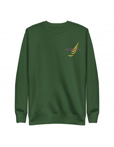 "Deep Green" Premium Cotton Sweatshirt en ligne