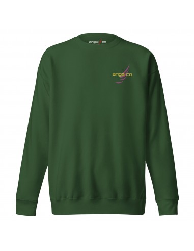 "AngelCo Deep Green"  Premium Sweatshirt Fin de série