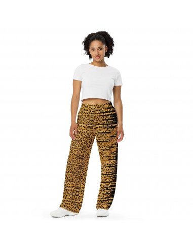 All-over print unisex wide-leg pants pour bénéficier 