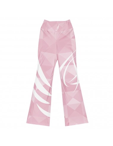 "Pastel Rose" Flare leggings rembourrage situé sous